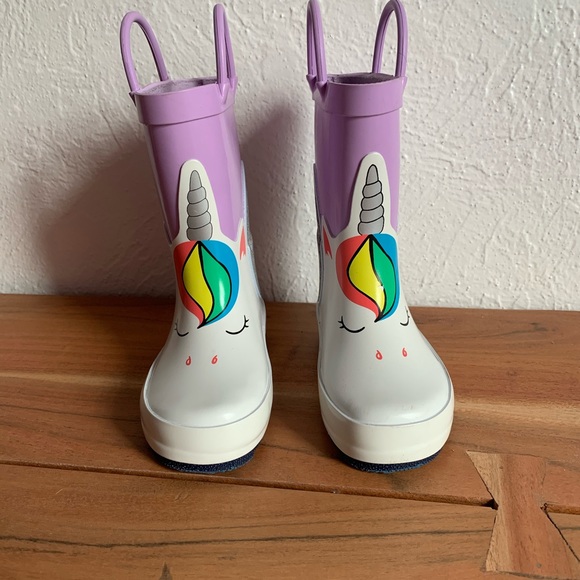 Cat & Jack Other - Cat and Jack Unicorn a Toddler Rain Boots
